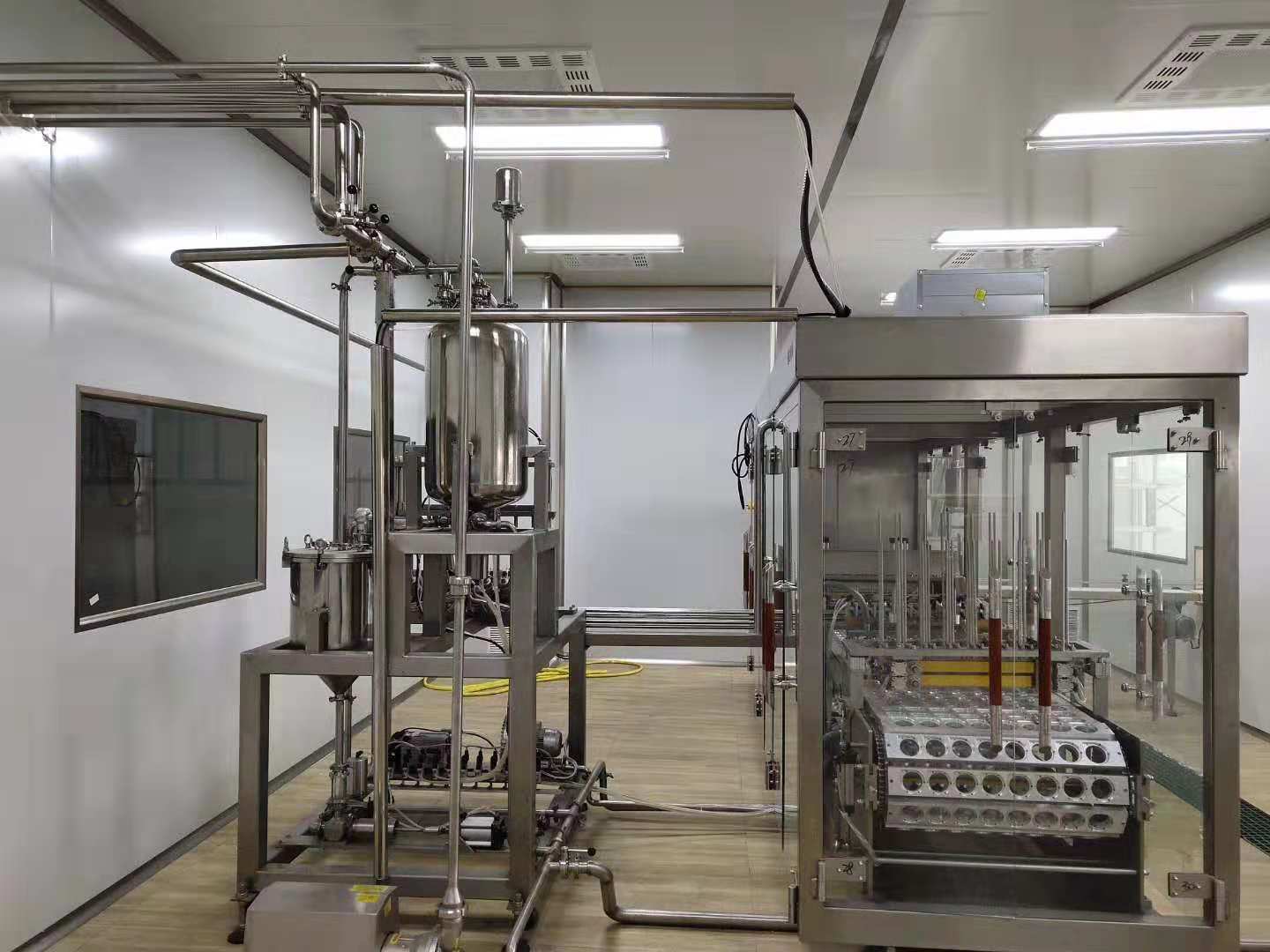 翼城綠牧德品乳業(yè)生產(chǎn)車間凈化裝修完工！