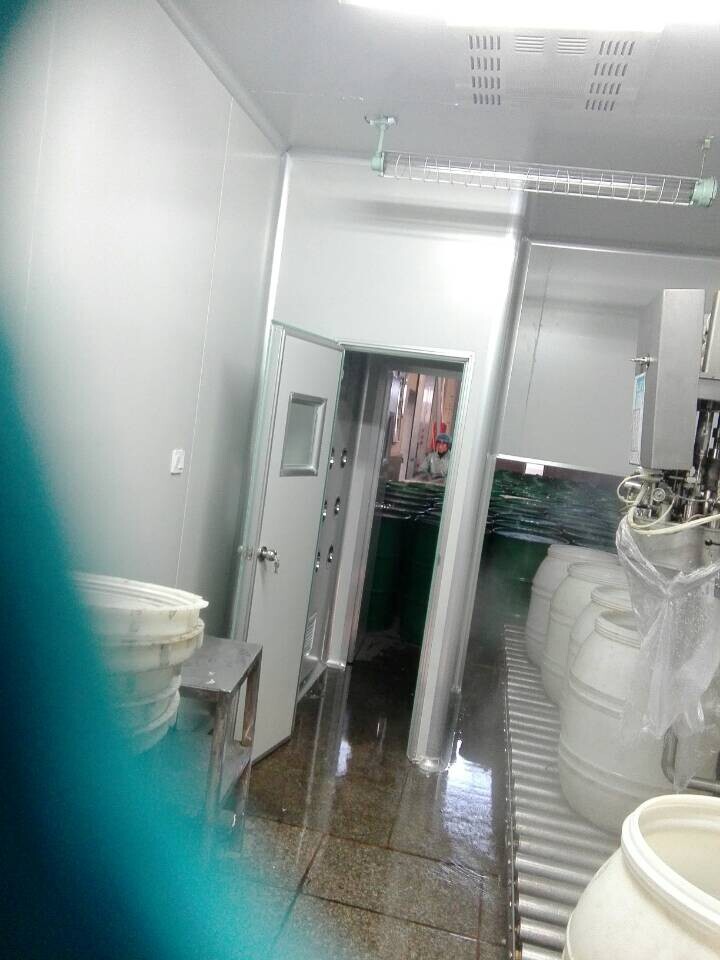 熱烈祝賀陜西白水安德利果蔬汁廠灌裝間凈化裝修開工！